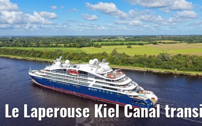 Le Laperouse Kiel Canal transit 23.08.2025