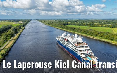 Le Laperouse Kiel Canal transit 23.08.2025