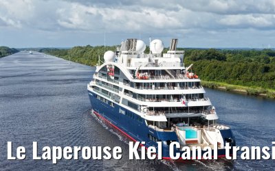 Le Laperouse Kiel Canal transit 23.08.2025