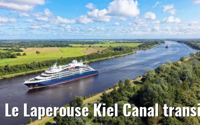 Le Laperouse Kiel Canal transit 23.08.2025