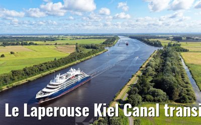 Le Laperouse Kiel Canal transit 23.08.2025