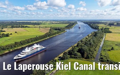 Le Laperouse Kiel Canal transit 23.08.2025