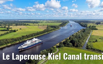Le Laperouse Kiel Canal transit 23.08.2025