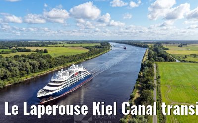 Le Laperouse Kiel Canal transit 23.08.2025