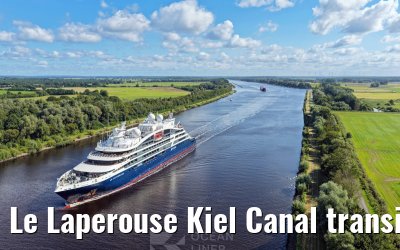 Le Laperouse Kiel Canal transit 23.08.2025