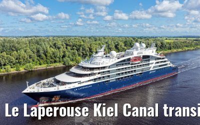 Le Laperouse Kiel Canal transit 23.08.2025