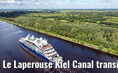 Le Laperouse Kiel Canal transit 23.08.2025