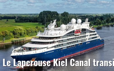 Le Laperouse Kiel Canal transit 23.08.2025