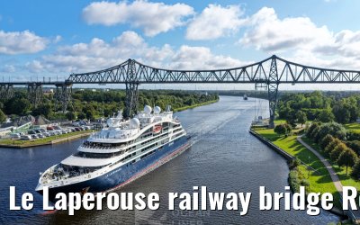 Le Laperouse railway bridge Rendsburg 23.08.2025