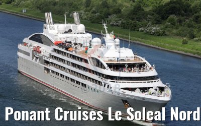 Ponant Cruises Le Soleal Nord-Ostsee-Kanal 17.05.2018