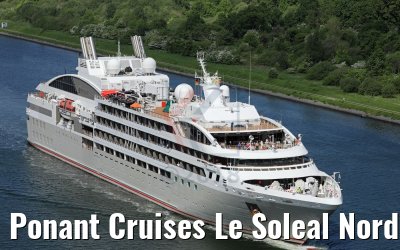 Ponant Cruises Le Soleal Nord-Ostsee-Kanal 17.05.2018