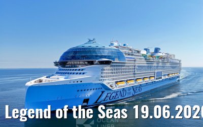 Legend of the Seas 19.06.2026 Danish Coast