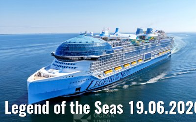 Legend of the Seas 19.06.2026 Danish Coast