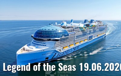 Legend of the Seas 19.06.2026 Danish Coast