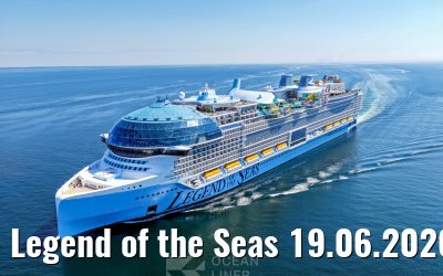 Legend of the Seas 19.06.2026 Danish Coast