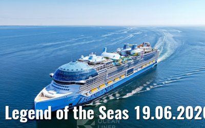 Legend of the Seas 19.06.2026 Danish Coast