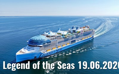 Legend of the Seas 19.06.2026 Danish Coast