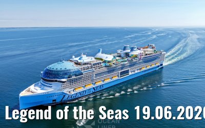 Legend of the Seas 19.06.2026 Danish Coast