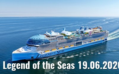 Legend of the Seas 19.06.2026 Danish Coast