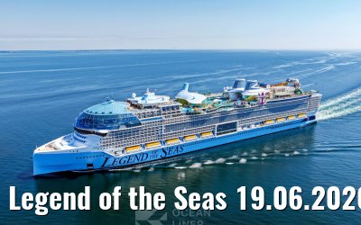 Legend of the Seas 19.06.2026 Danish Coast