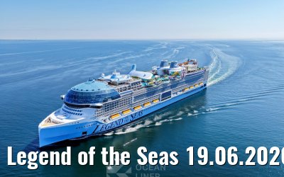 Legend of the Seas 19.06.2026 Danish Coast