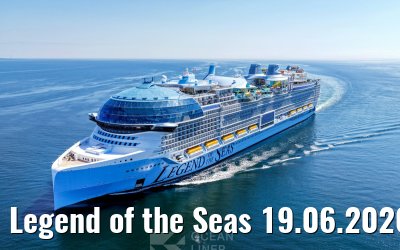 Legend of the Seas 19.06.2026 Danish Coast