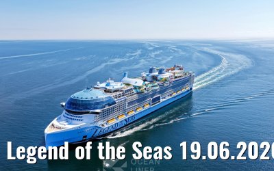 Legend of the Seas 19.06.2026 Danish Coast