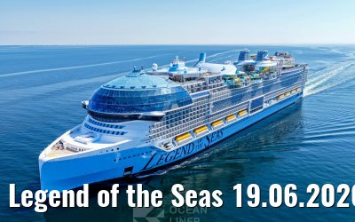 Legend of the Seas 19.06.2026 Danish Coast
