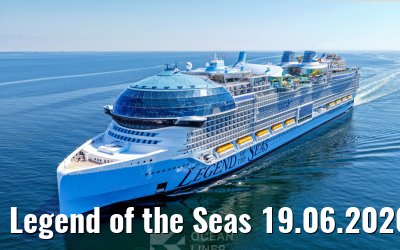 Legend of the Seas 19.06.2026 Danish Coast