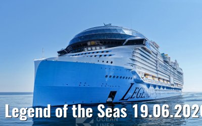 Legend of the Seas 19.06.2026 Danish Coast