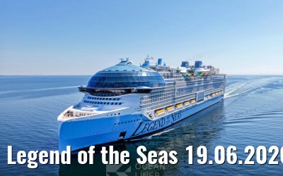 Legend of the Seas 19.06.2026 Danish Coast