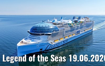 Legend of the Seas 19.06.2026 Danish Coast