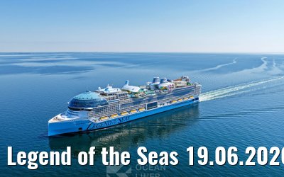 Legend of the Seas 19.06.2026 Danish Coast