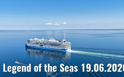 Legend of the Seas 19.06.2026 Danish Coast