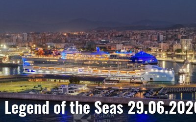 Legend of the Seas 29.06.2026 Malaga