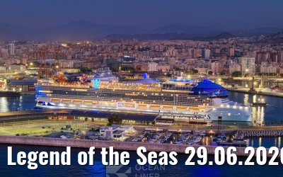 Legend of the Seas 29.06.2026 Malaga