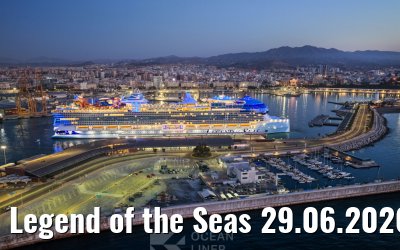 Legend of the Seas 29.06.2026 Malaga