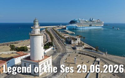 Legend of the Ses 29.06.2026 Malaga and lighthouse