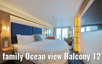 family Ocean view Balcony 12716 Kat. FB