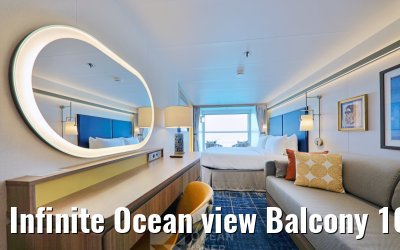 Infinite Ocean view Balcony 10280 Kat. I3