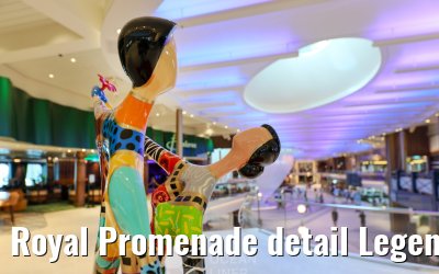 Royal Promenade detail Legend of the Seas