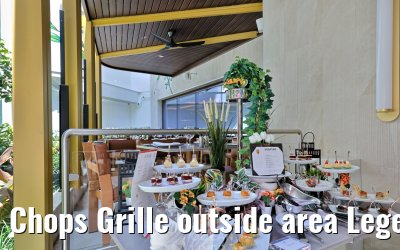 Chops Grille outside area Legend of the Seas