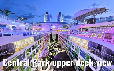 Central Park upper deck view at dawn Legend of the Seas
