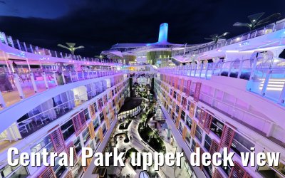 Central Park upper deck view at dawn Legend of the Seas
