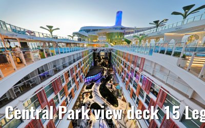 Central Park view deck 15 Legend of the Seas