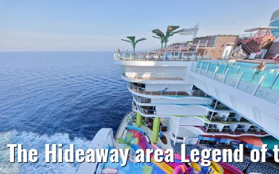 The Hideaway area Legend of the Seas