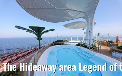 The Hideaway area Legend of the Seas