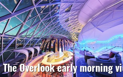 The Overlook early morning view Legend of the Seas