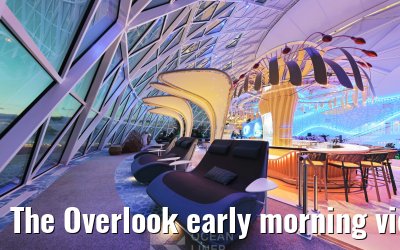 The Overlook early morning view Legend of the Seas