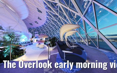 The Overlook early morning view Legend of the Seas